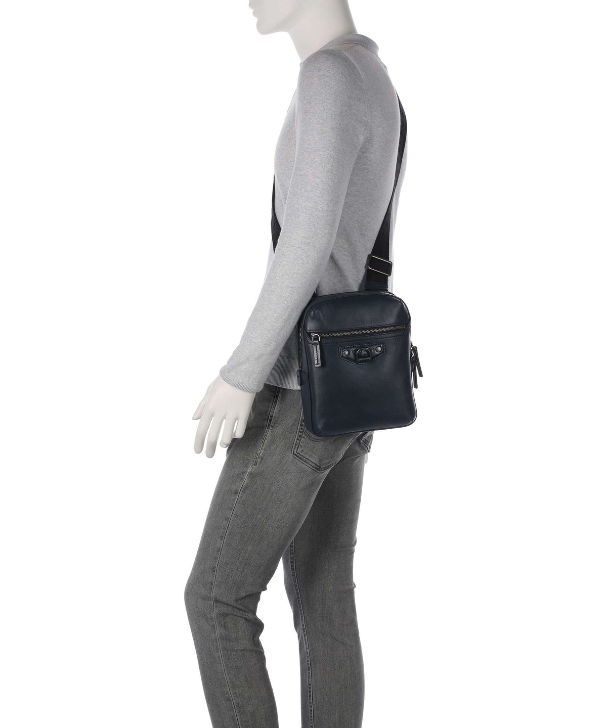 The Bridge Iacopo Crossbody bag oltremare