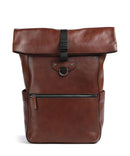 The Bridge Iacopo Rolltop batoh marrone/rut scamosciato opaco