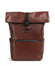 The Bridge Iacopo Rolltop batoh marrone/rut scamosciato opaco