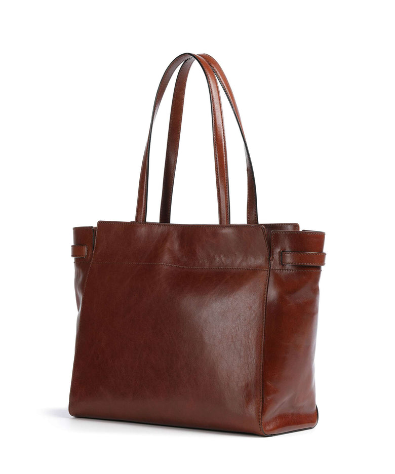 The Bridge Isotta Tote bag marrone