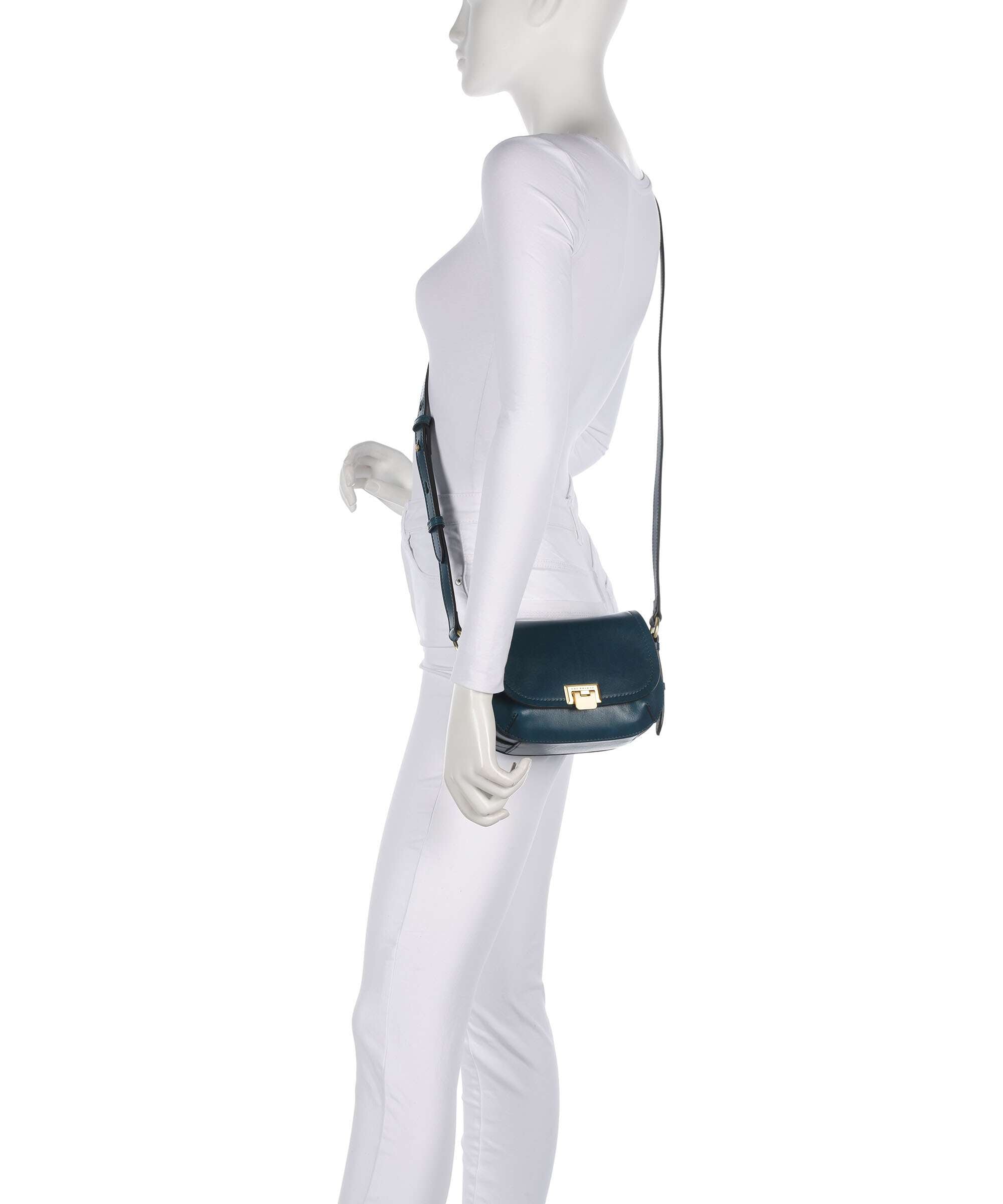 The Bridge Federica Crossbody bag pavone
