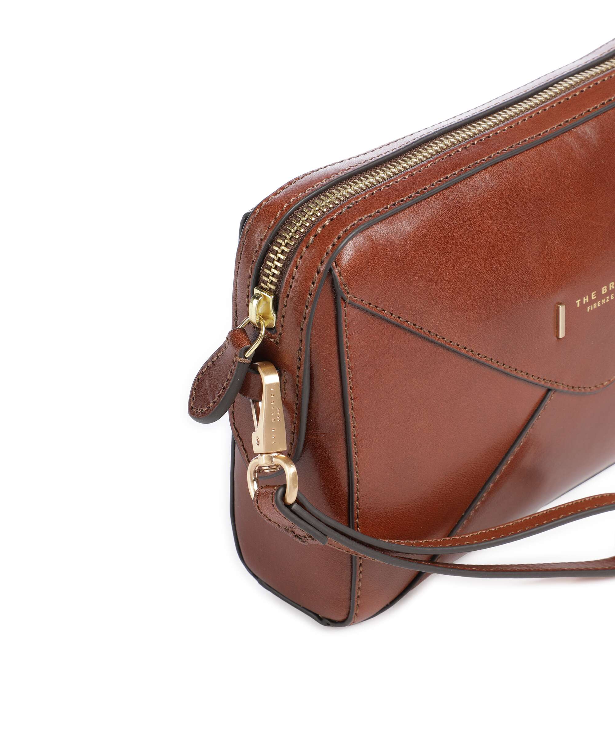 The Bridge Frida Wristlet marrone