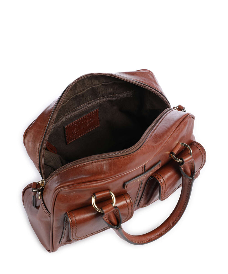 The Bridge Flora Handbag marrone