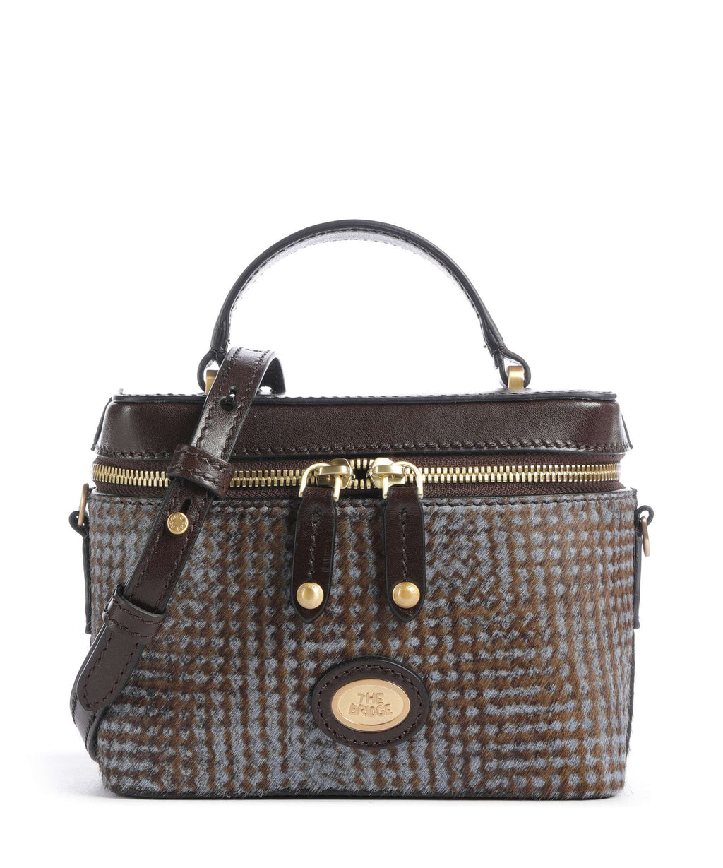 The Bridge Story Donna Crossbody bag moka/azzurro