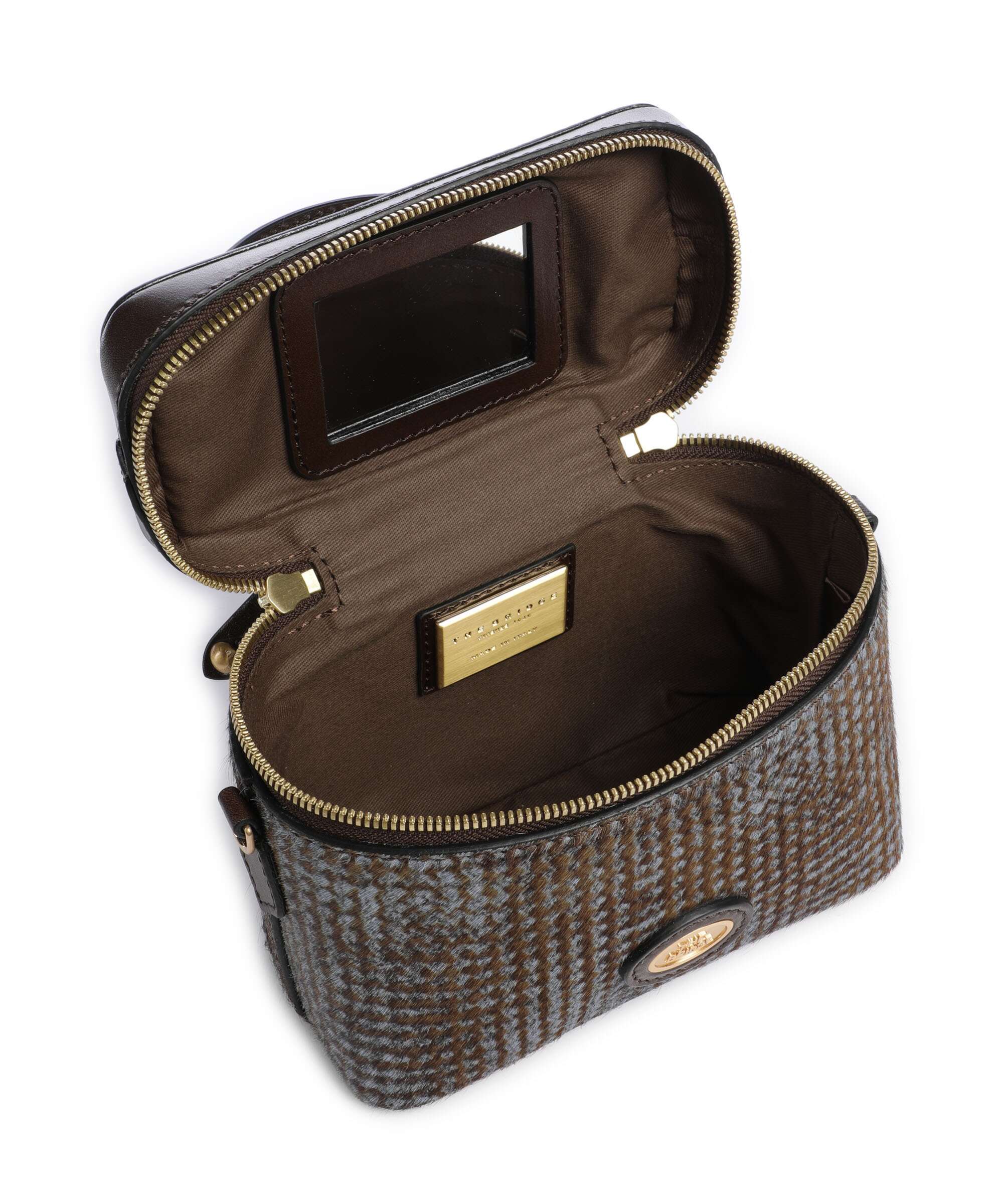 The Bridge Story Donna Crossbody bag moka/azzurro