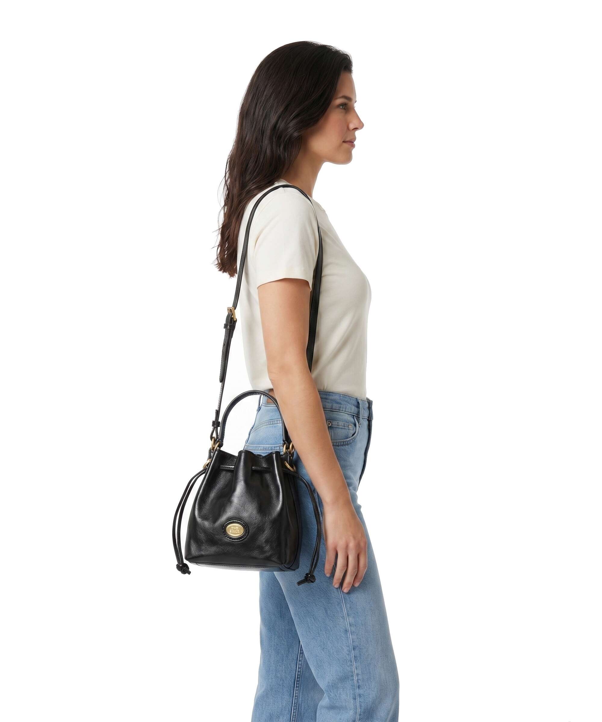 The Bridge Story Donna Bucket bag black