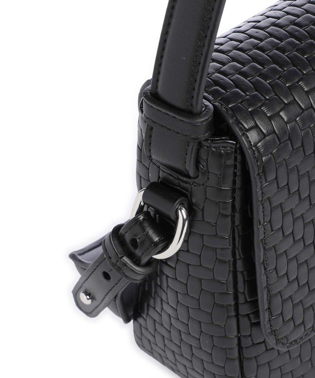 Armani Exchange Susy Soft Woven Shoulder bag black