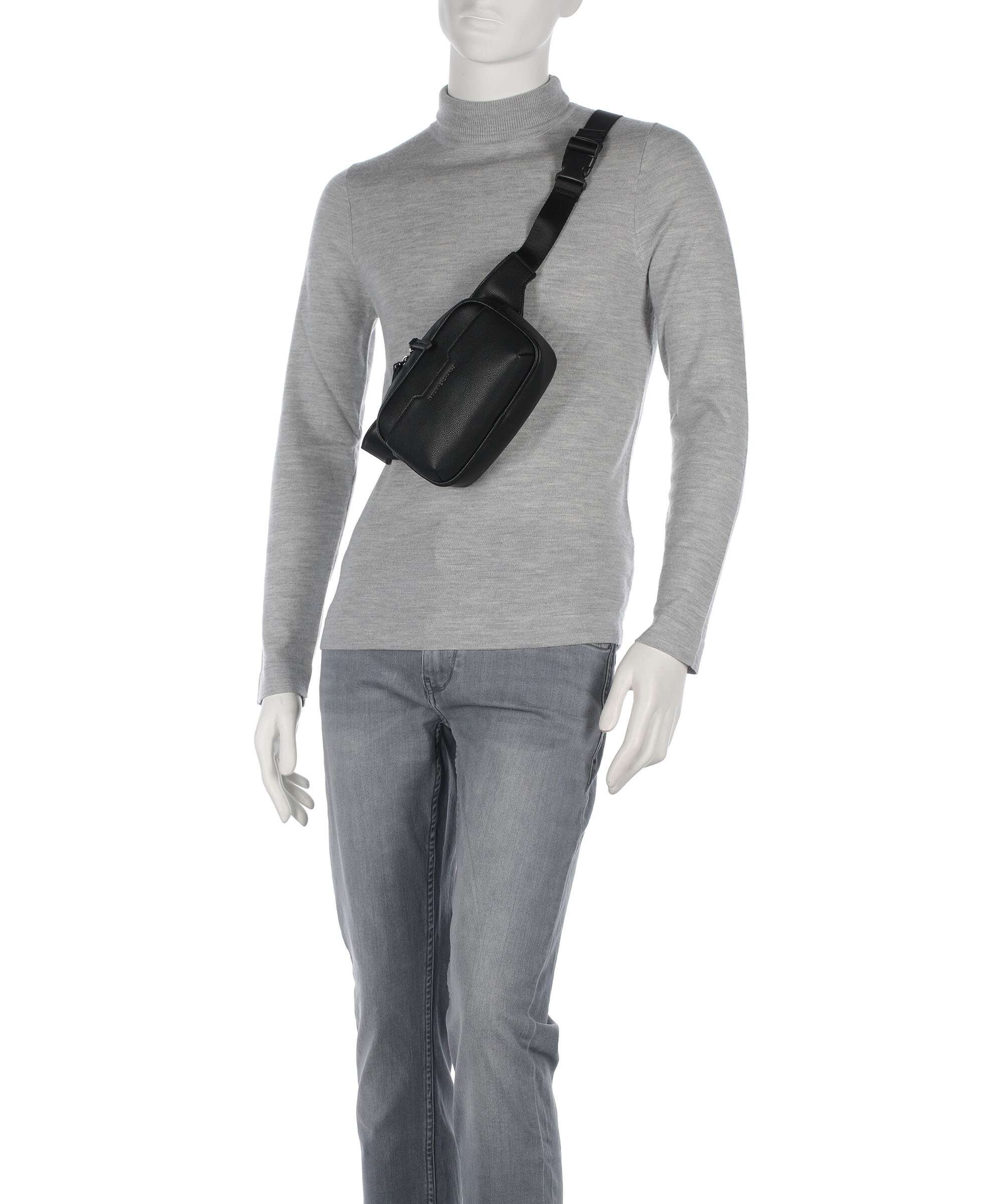 Armani Exchange Alex Belt bag black