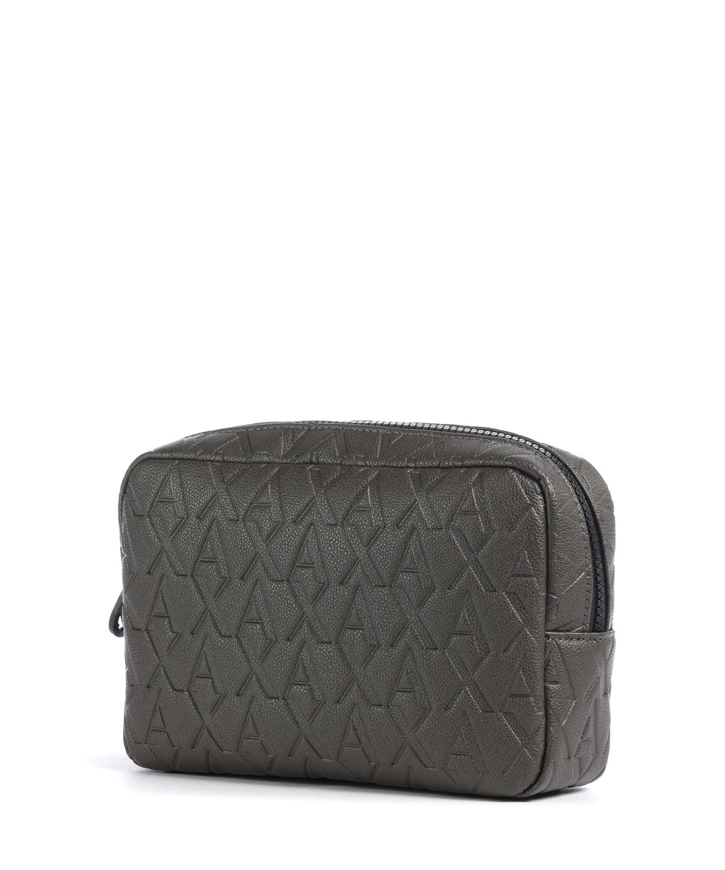 Armani Exchange Liam Toiletry bag major brown