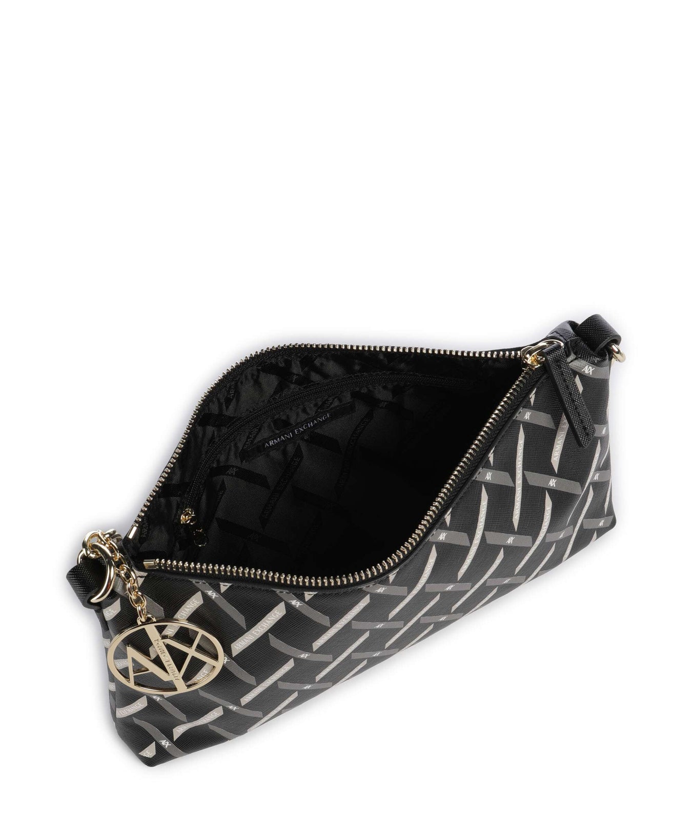 Armani Exchange Gynger Logo Shoulder bag black