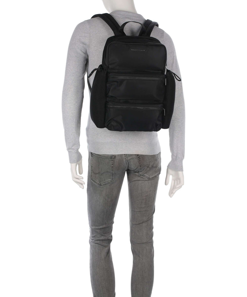 Armani Exchange Commuting Backpack black