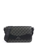 Armani Exchange Wave Monogram Taška cez rameno black