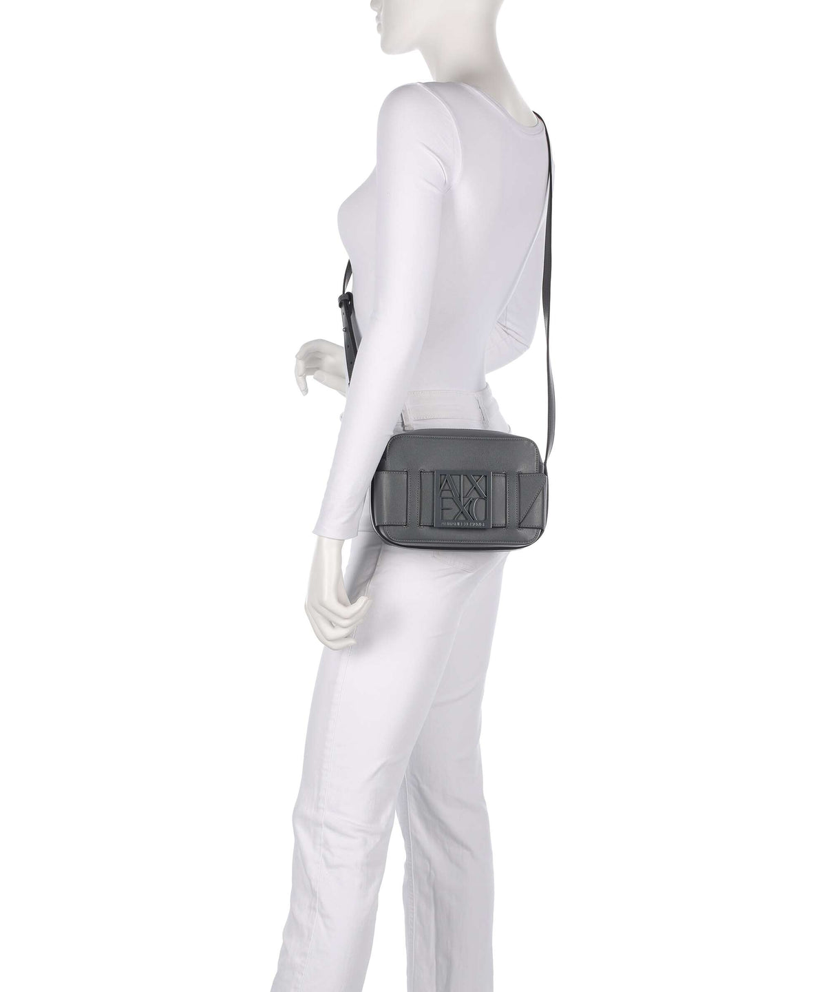 Armani Exchange Susie Crossbody bag chill steel