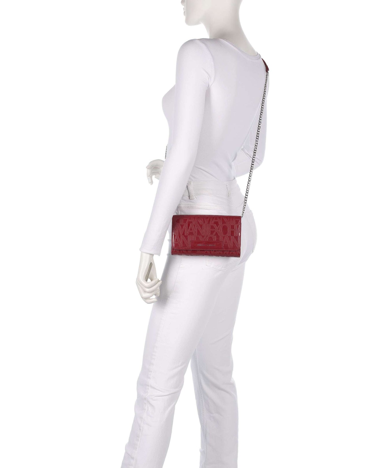 Armani Exchange Liz Crossbody bag red dahlia