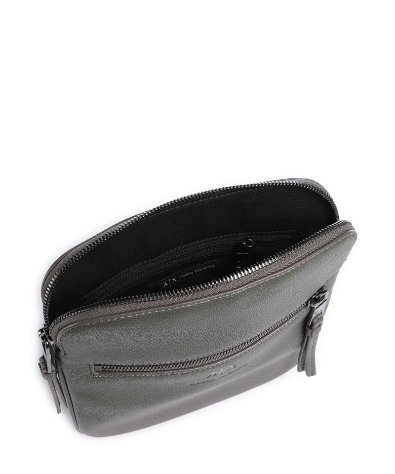 Armani Exchange Dino Crossbody bag sage