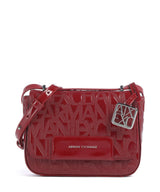 Armani Exchange Liz Patent Taška cez rameno red dahlia