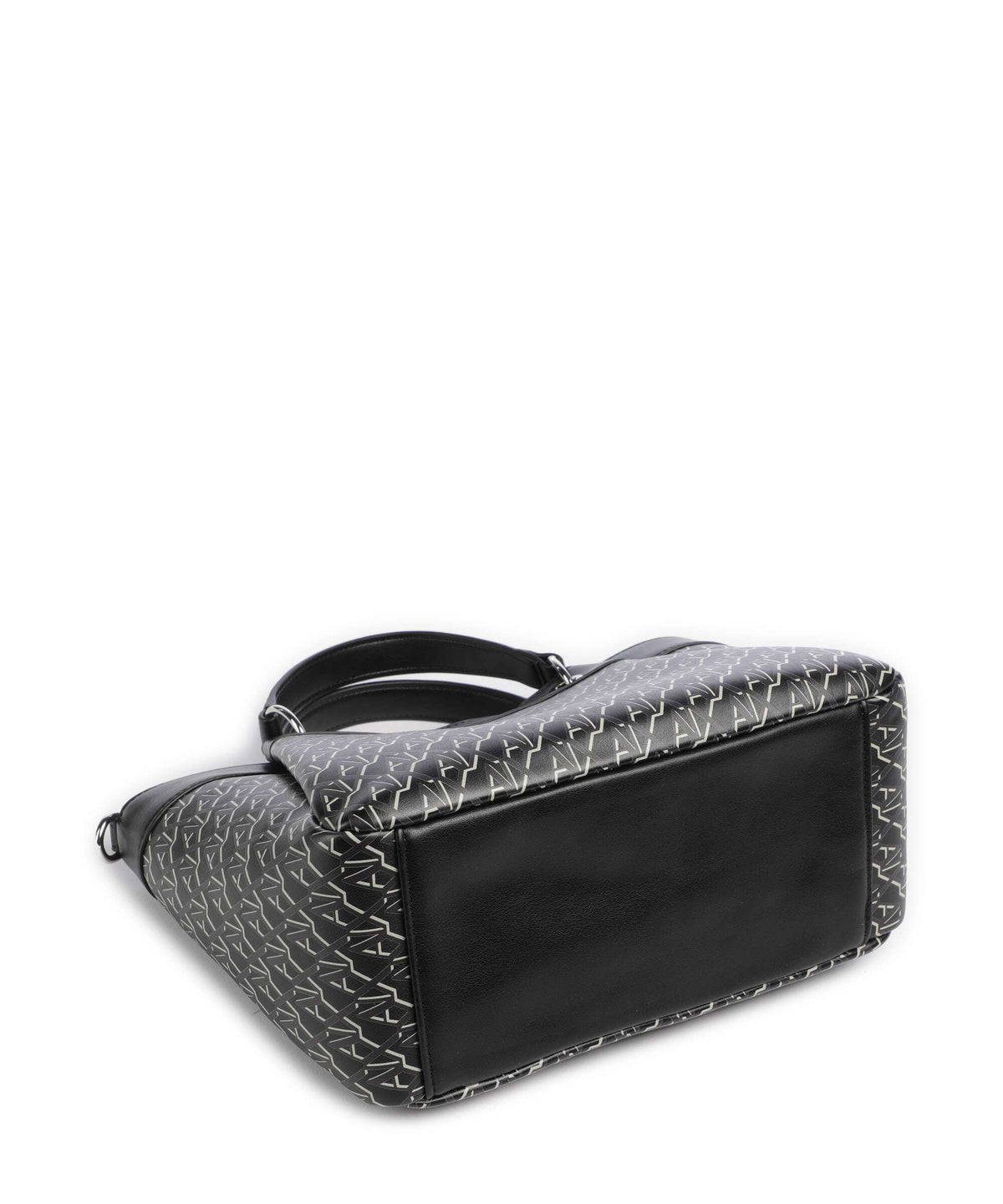 Armani Exchange Wave Monogram M Handbag black