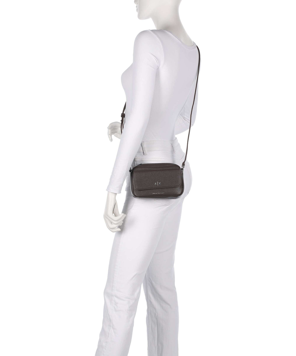 Armani Exchange Nicole Crossbody bag hot fudge