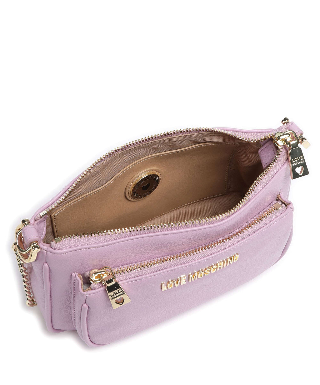 Love Moschino Pouch Charm Shoulder bag glicine