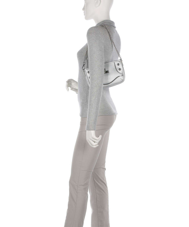 Love Moschino Rock'N Love Shoulder bag silver