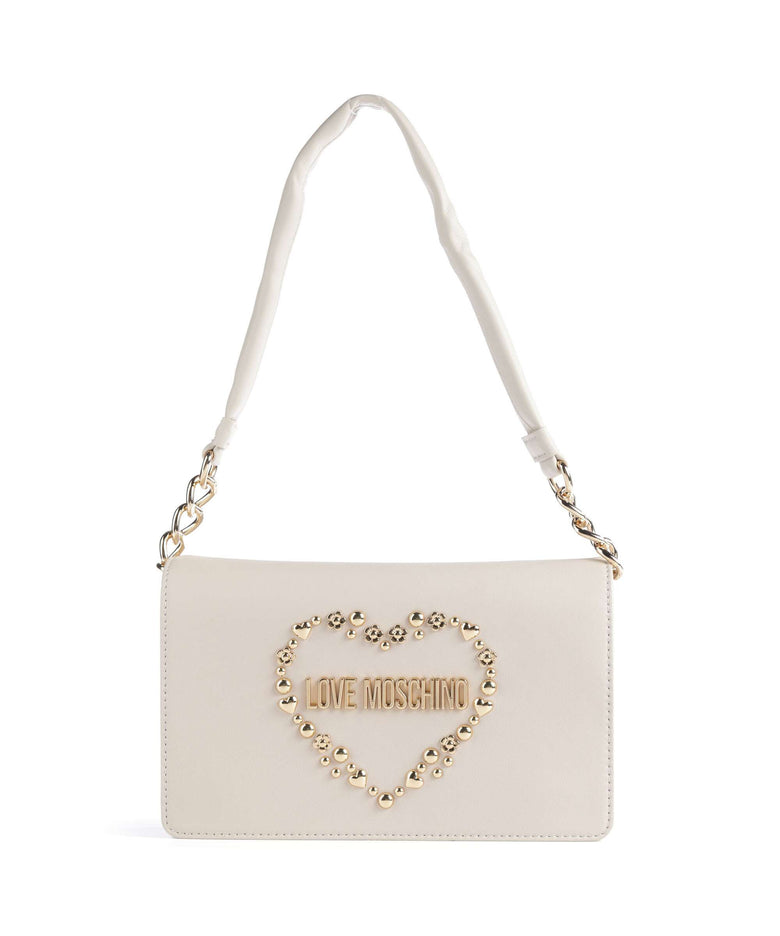 Love Moschino Blossom Of Love Shoulder bag avorio