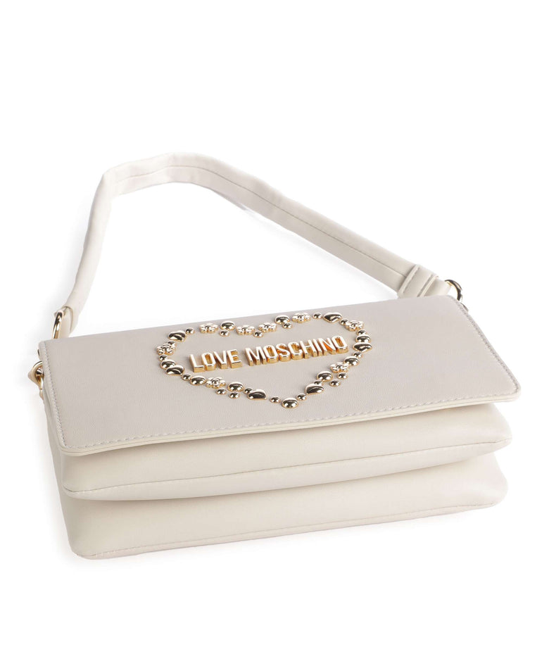 Love Moschino Blossom Of Love Shoulder bag avorio