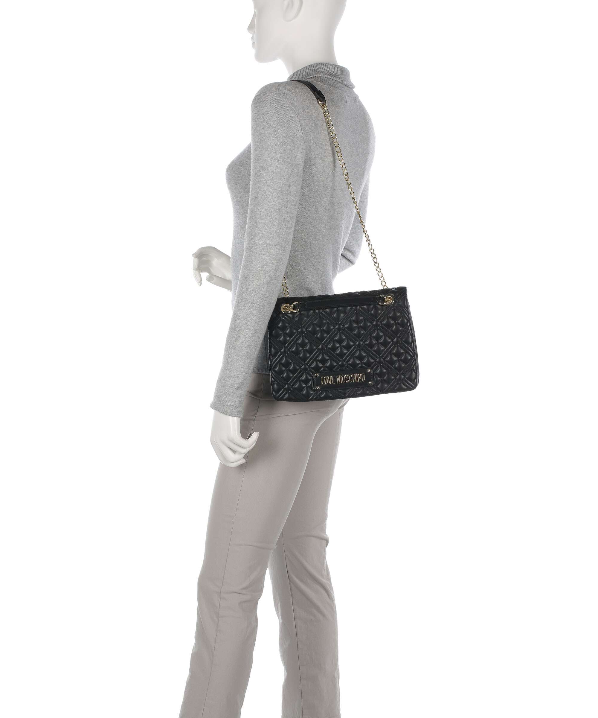 Love Moschino Quilted Shoulder bag nero