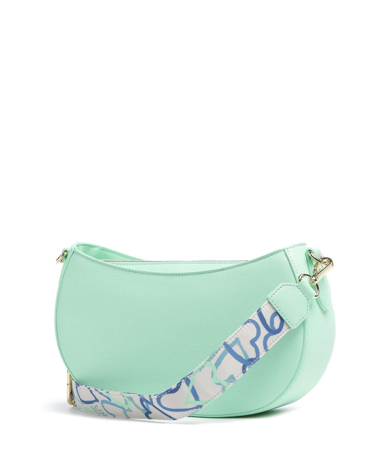 Love Moschino Jelly Logo Crossbody bag menta