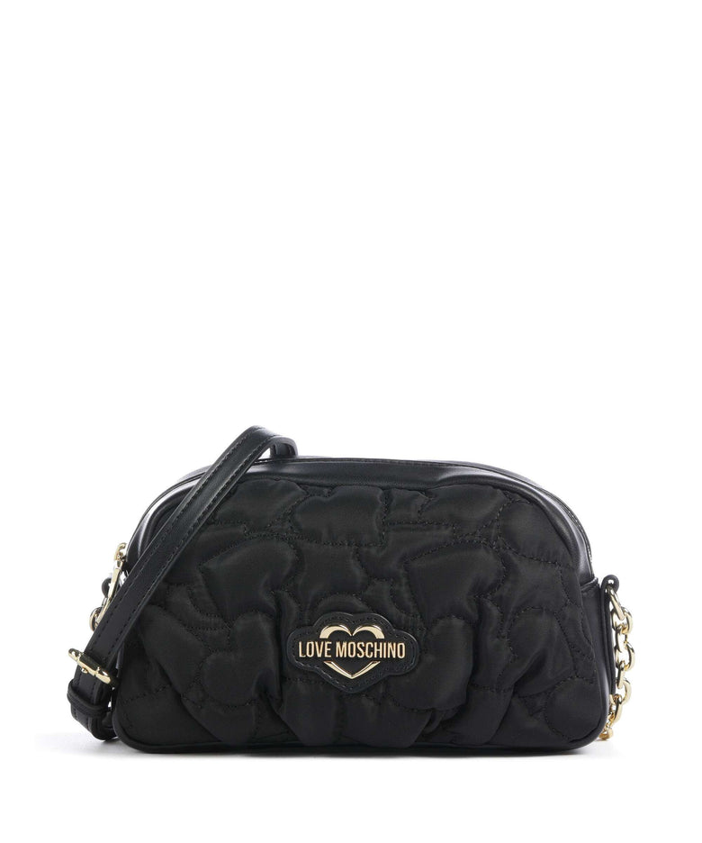 Love Moschino Puffy Heart Crossbody bag nero