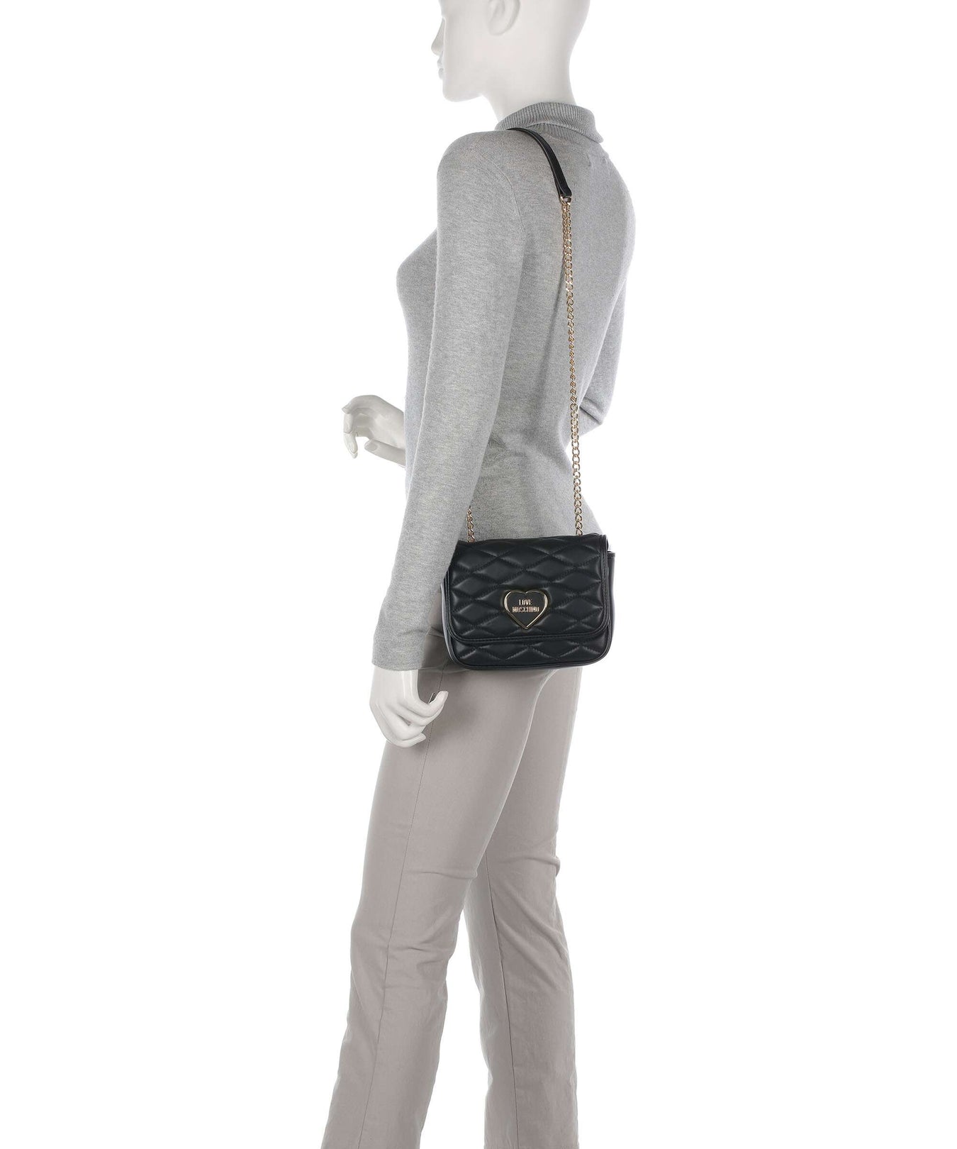 Love Moschino Romantic Crossbody bag nero