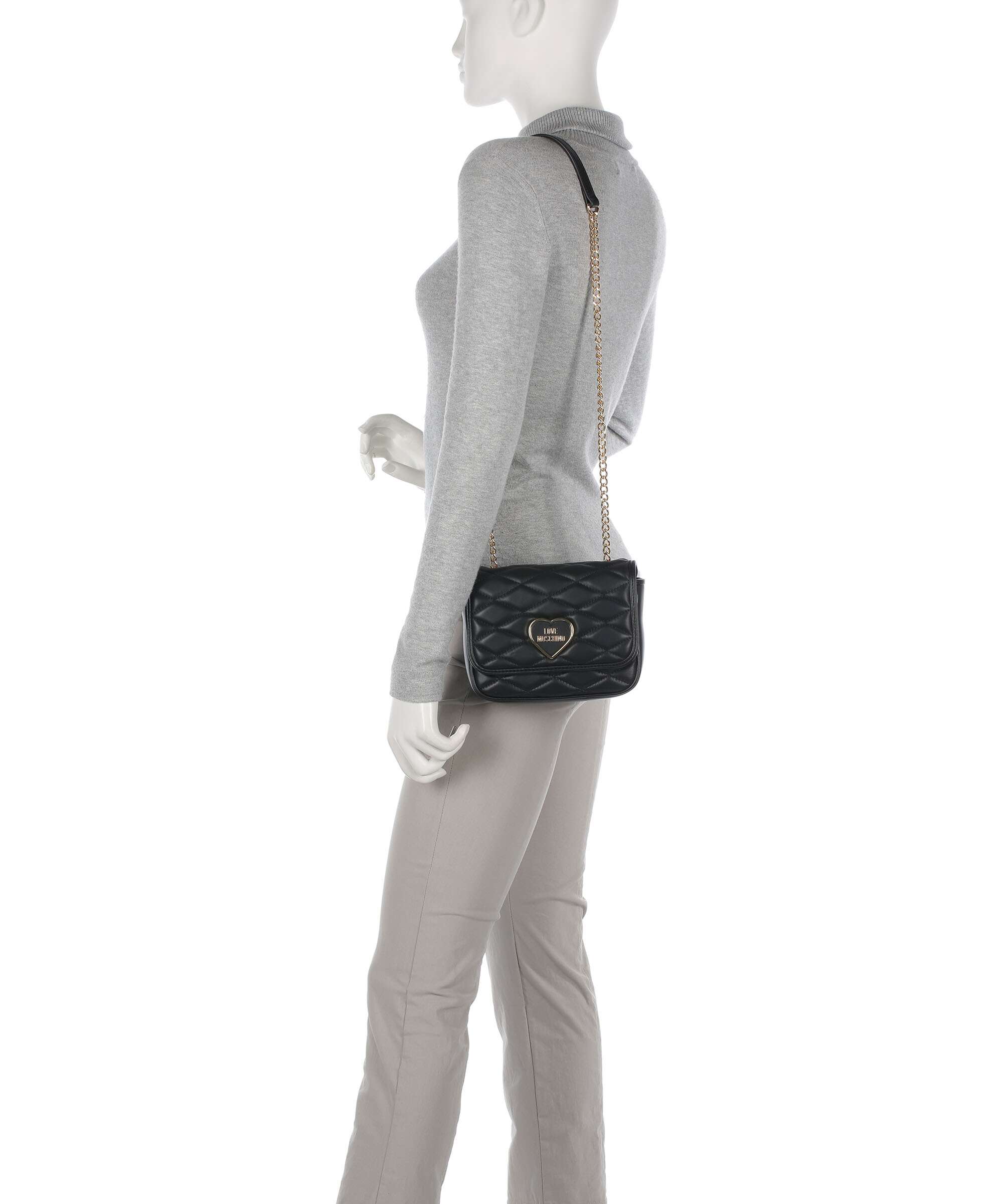 Love Moschino Romantic Crossbody bag nero