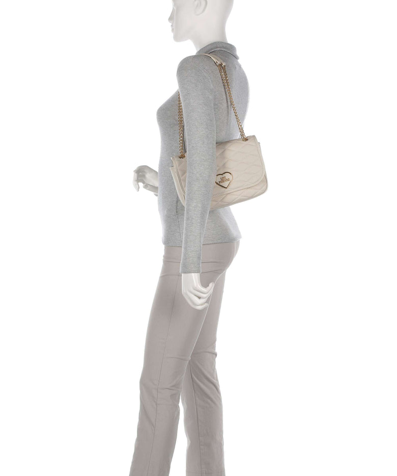 Love Moschino Romantic Shoulder bag avorio