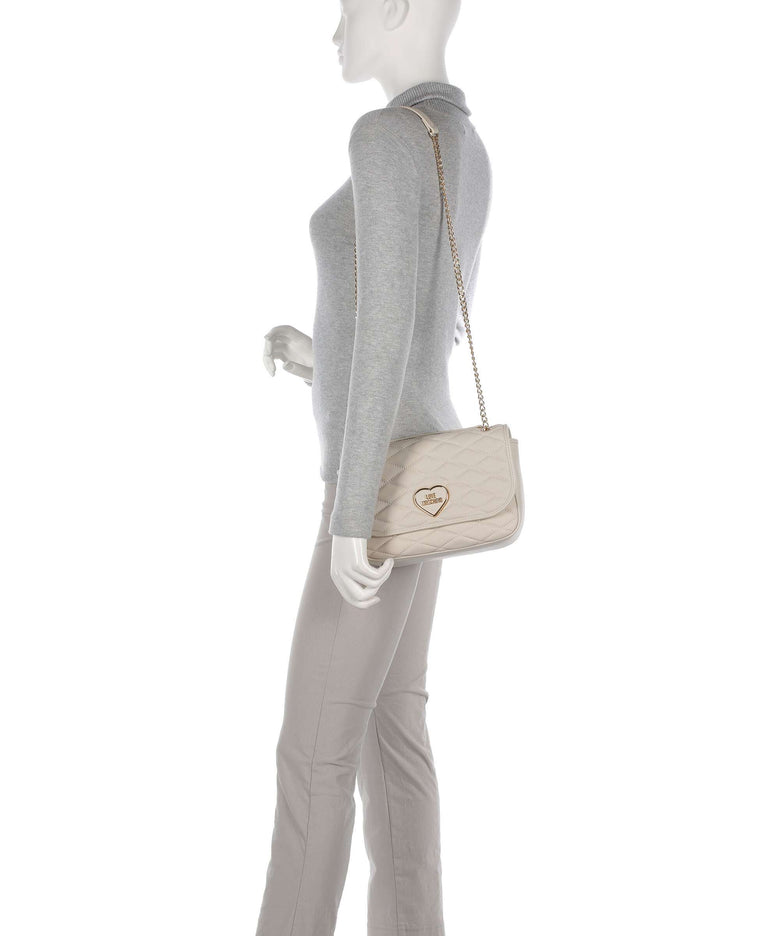 Love Moschino Romantic Shoulder bag avorio
