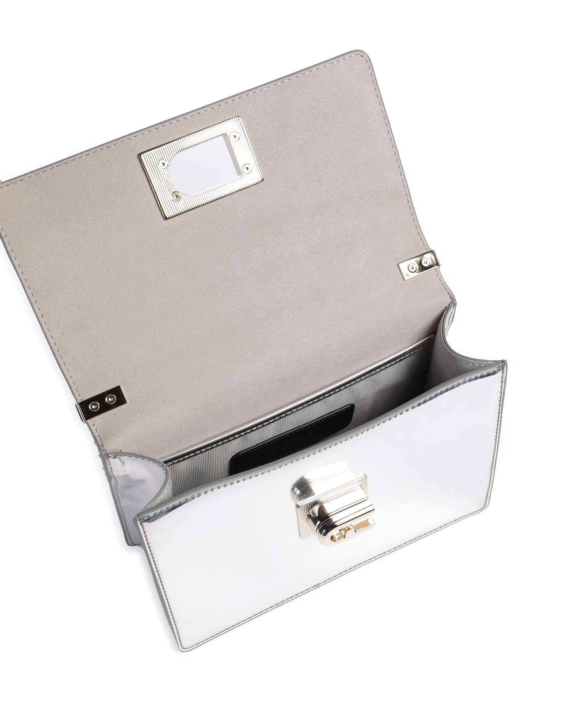 Furla 1927 Mini Shoulder bag silver
