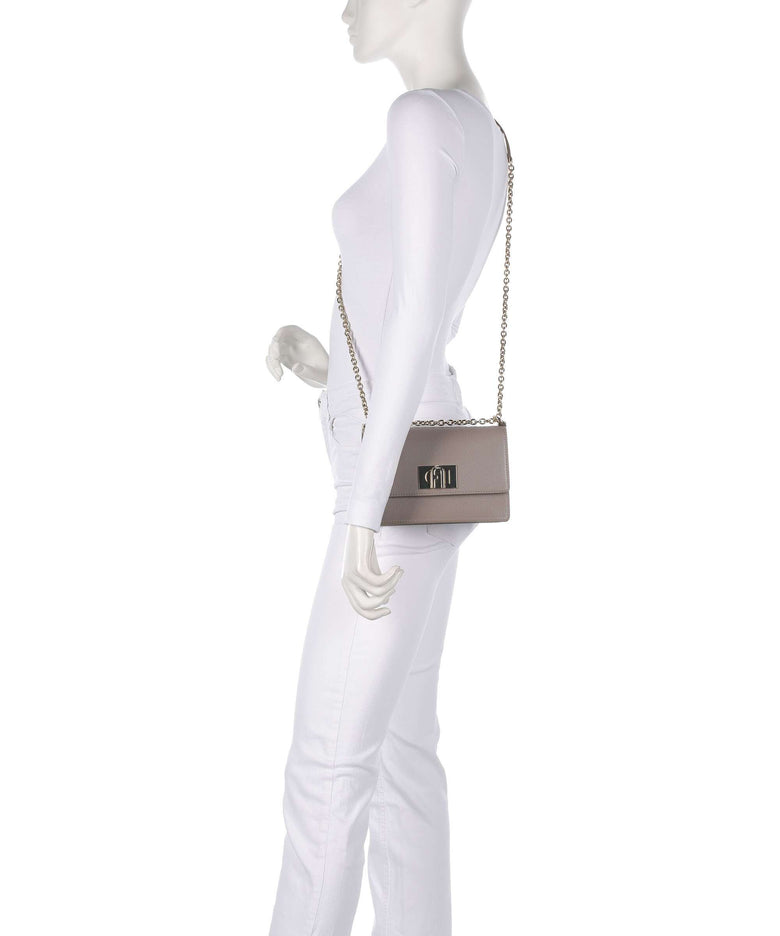 Furla 1927 Mini Shoulder bag stucco gray
