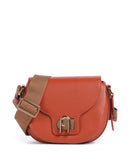 Furla Lotus Mini Taška cez rameno cotto, toni cognac