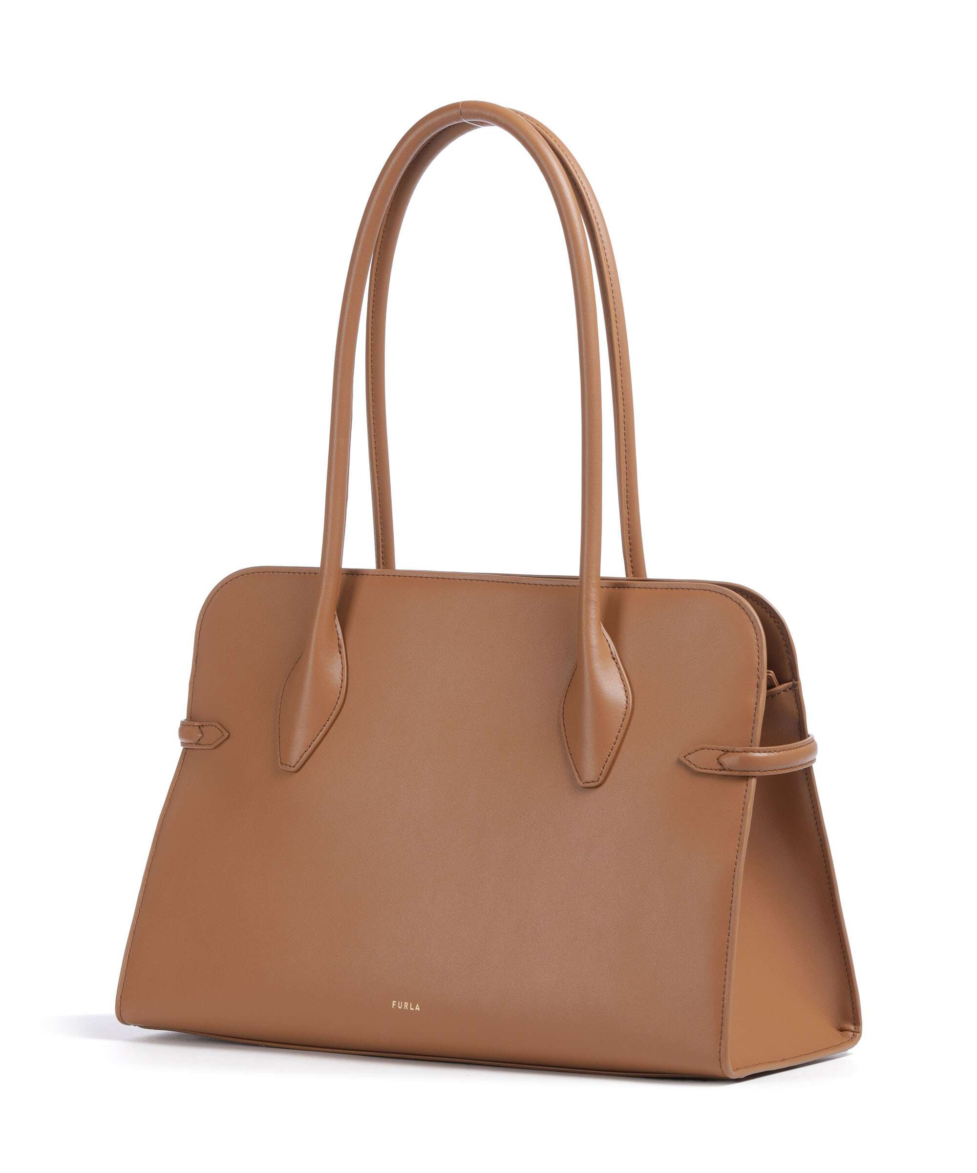 Furla Goccia M Tote bag brandy