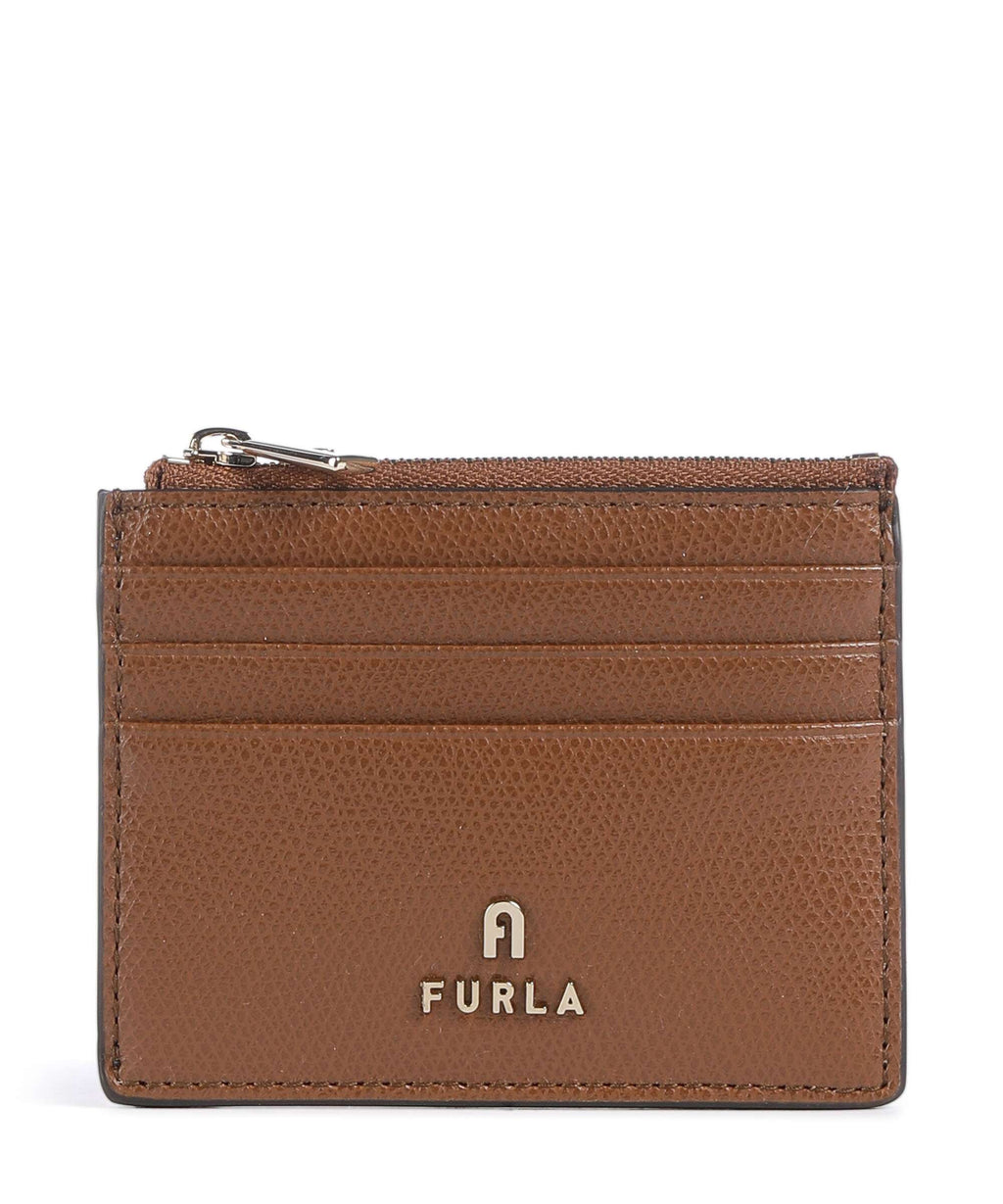 Furla Camelia S Credit card holder cognac