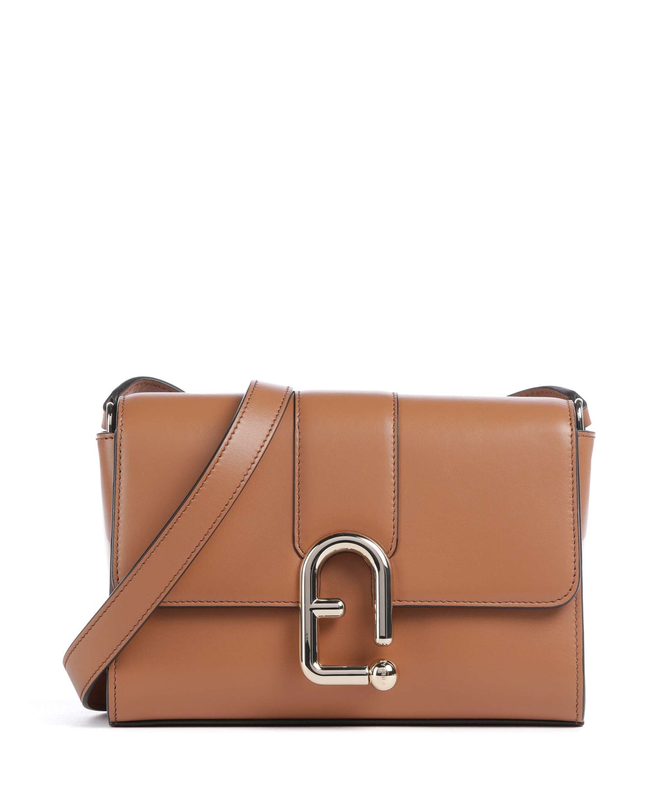 Furla Nuvola S Crossbody bag brandy