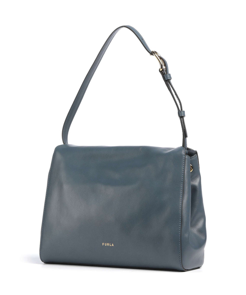 Furla Domus S Shoulder bag grigio blu