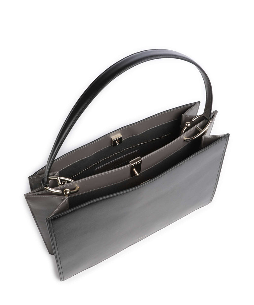 Furla Agata L Tote bag nero/urban gray