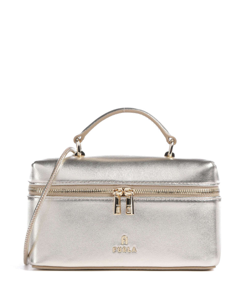 Furla Camelia Micro Crossbody bag color gold