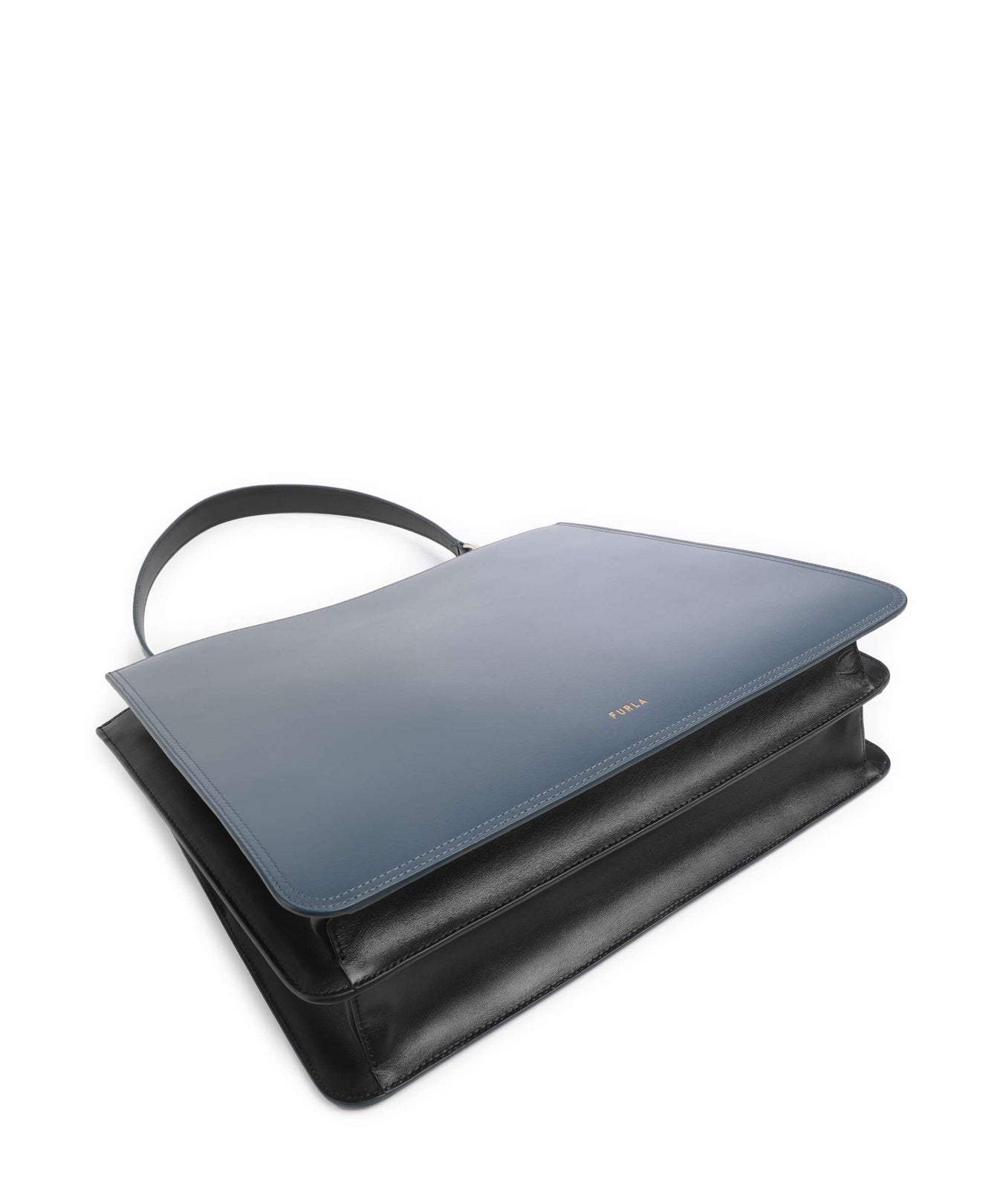 Furla Agata L Tote bag grigio blu/nero