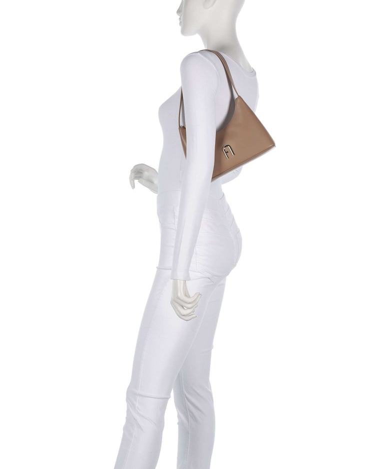 Furla Diamante Mini Shoulder bag toffee