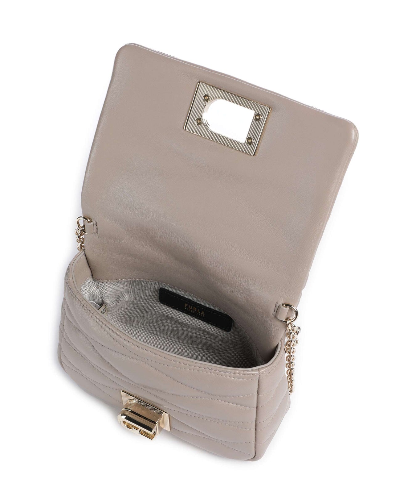 Furla 1927 Mini Soft Crossbody bag linen