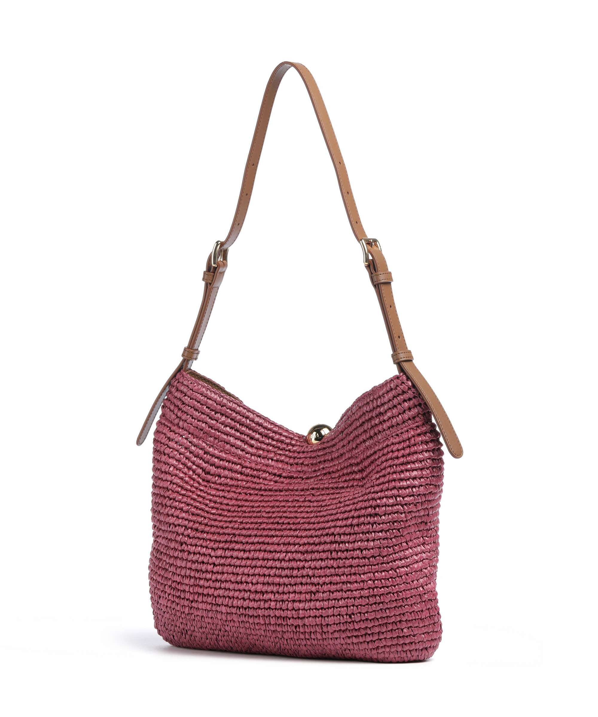 Furla Sfera Soft L Hobo bag strawberry icecream