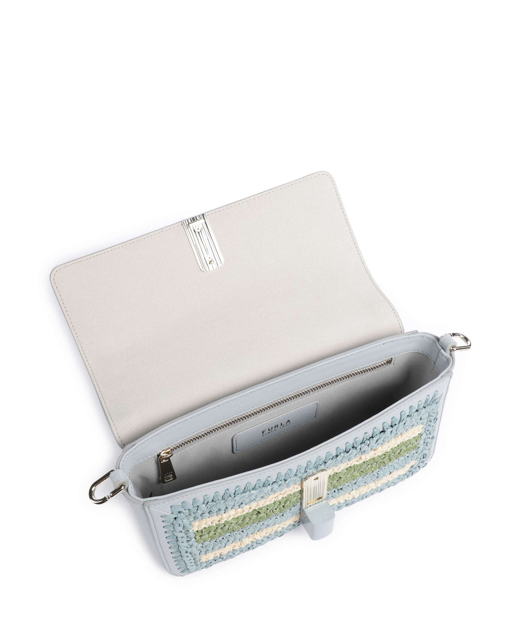 Furla Iride S Crossbody bag toni carta da zucchero