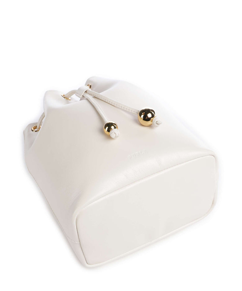 Furla Sfera Soft Mini Bucket bag panna