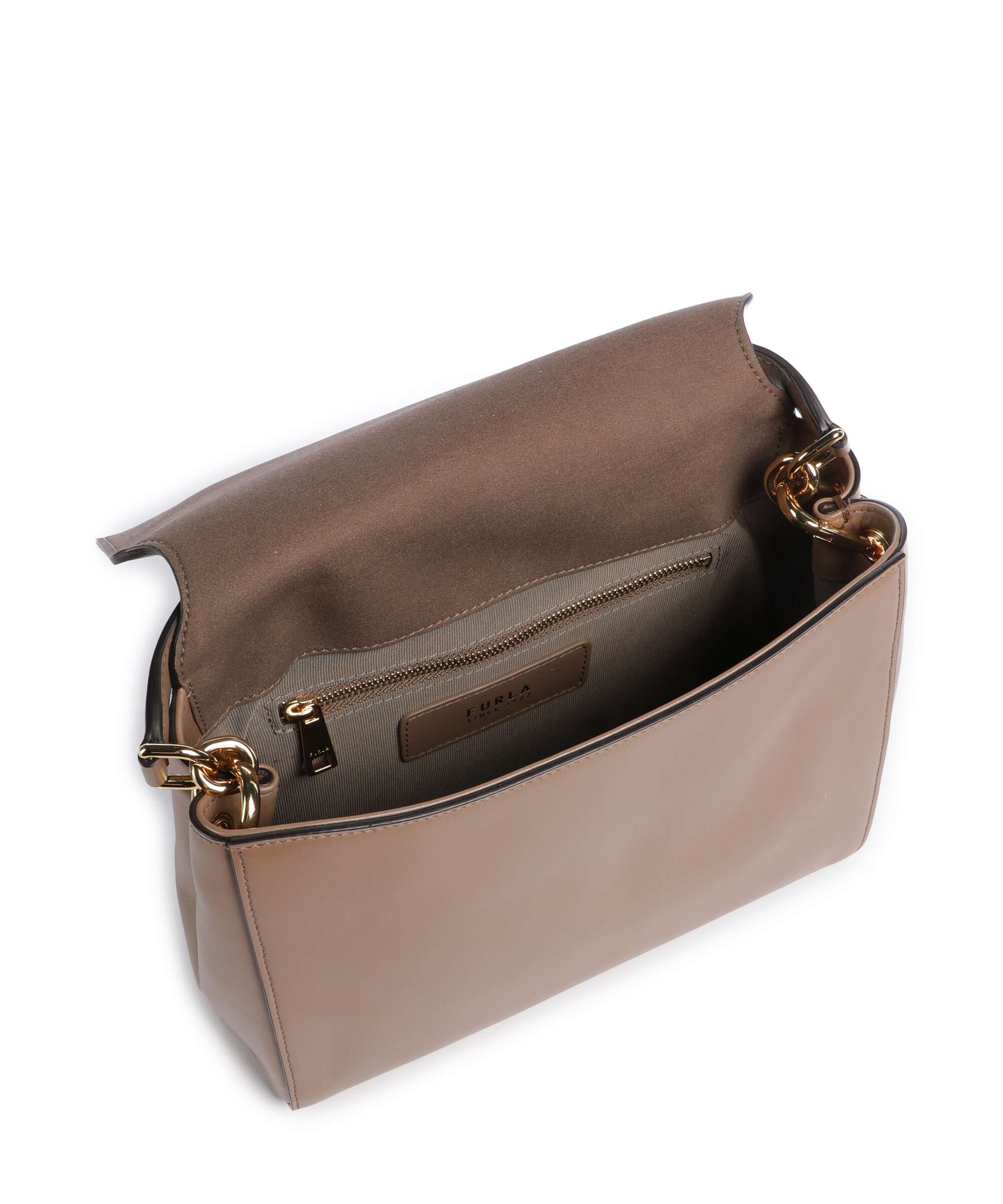 Furla Domus S Handbag toffee