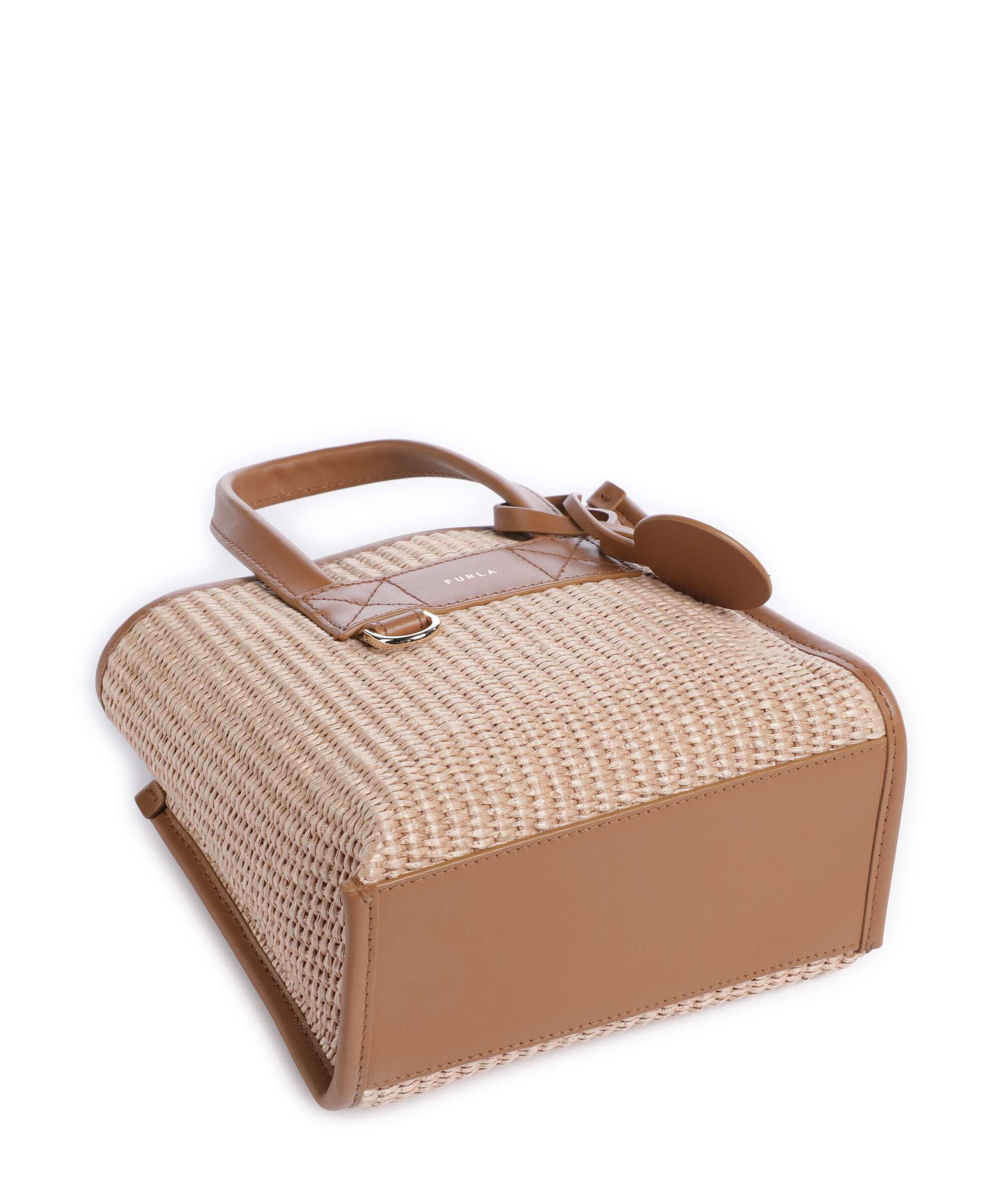 Furla Divide It Mini Handbag toni naturale/tabacco
